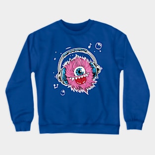 Music monster Crewneck Sweatshirt